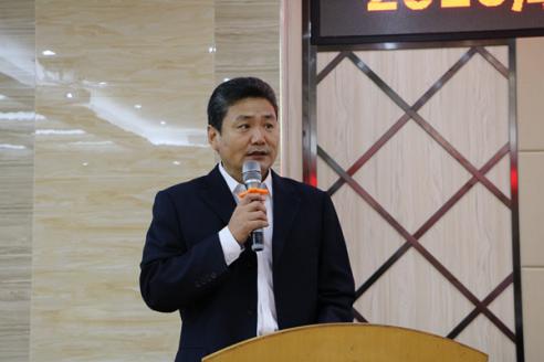 省教育厅高等教育处处长朱双平主持会议.jpg 省教育厅高等教育处处长朱双平主持会议.jpg