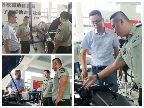 三亚消防支队后勤处长王麒雄与授课教师探讨_副本.jpg